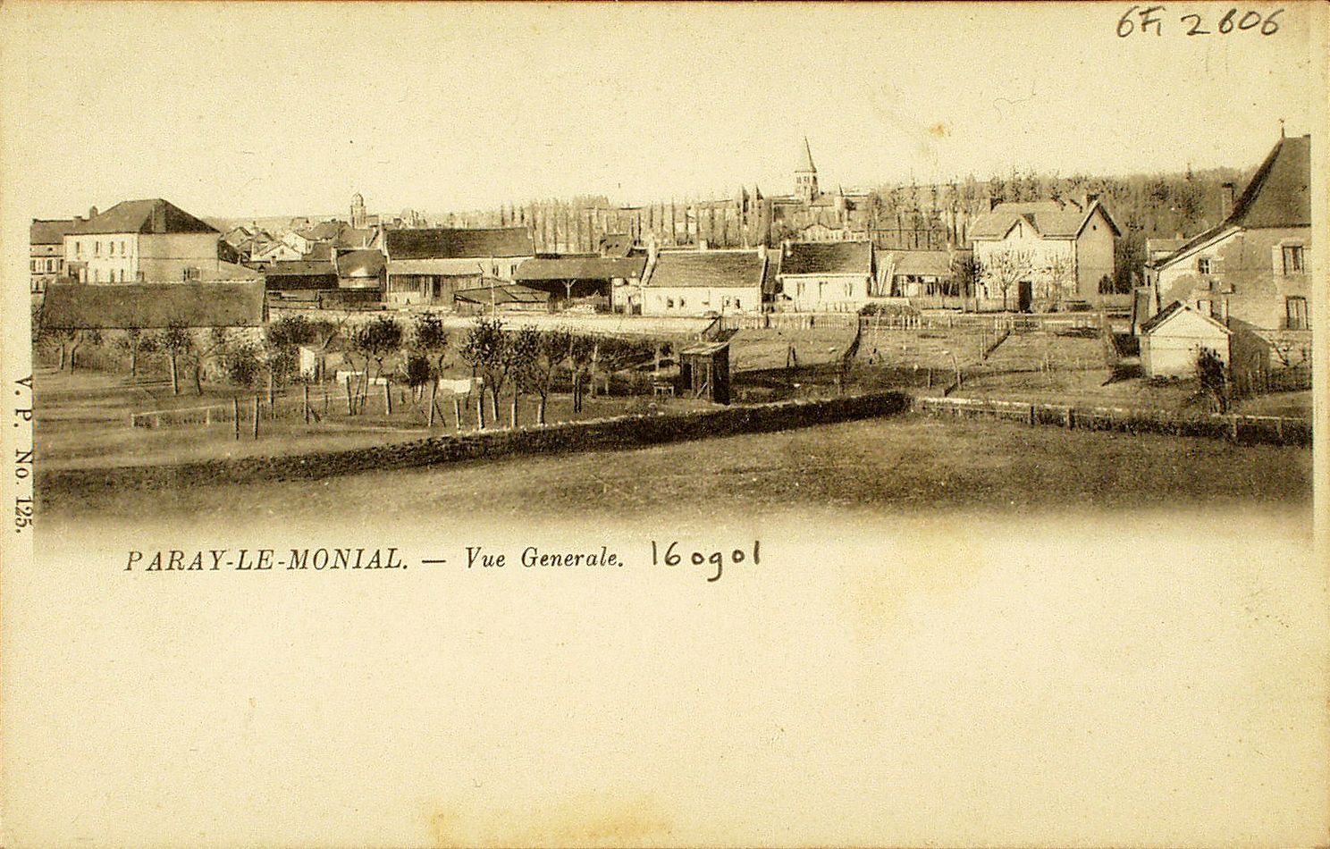 Paray-le-Monial. Vue générale.