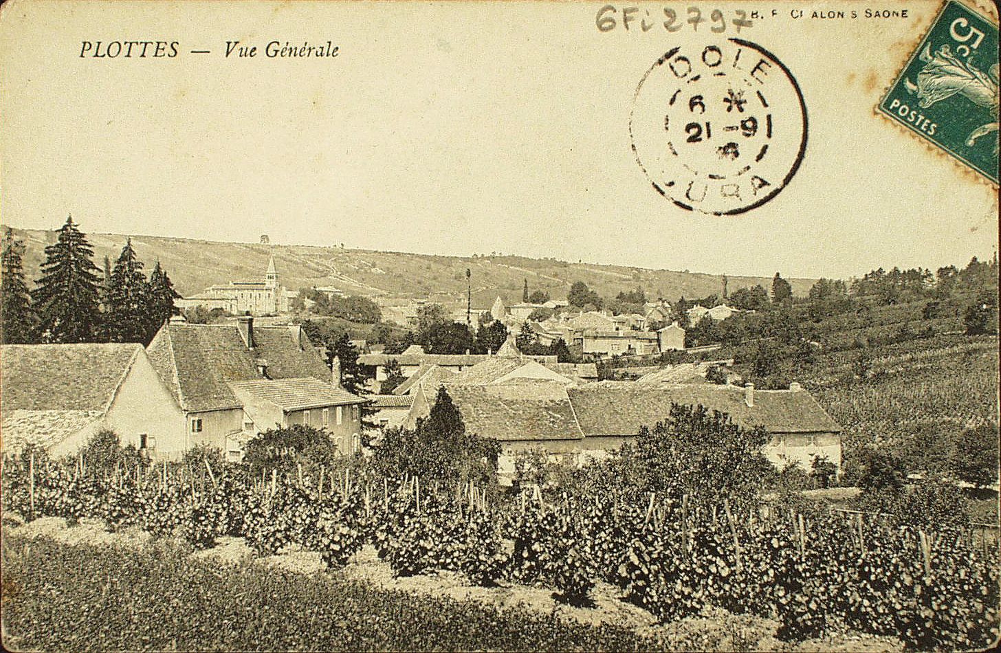 Plottes. Vue générale.