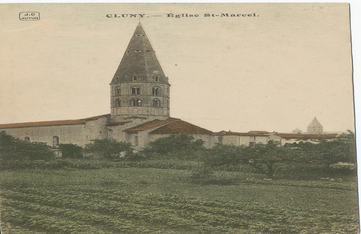 Cluny. Eglise Saint-Marcel.