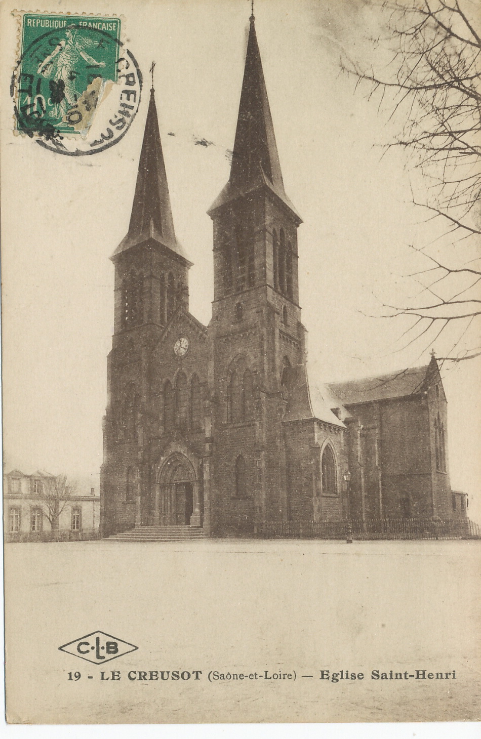 Le Creusot. Eglise Saint-Henri.