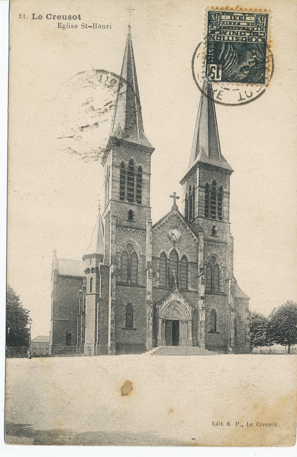 Le Creusot. Eglise Saint-Henri.