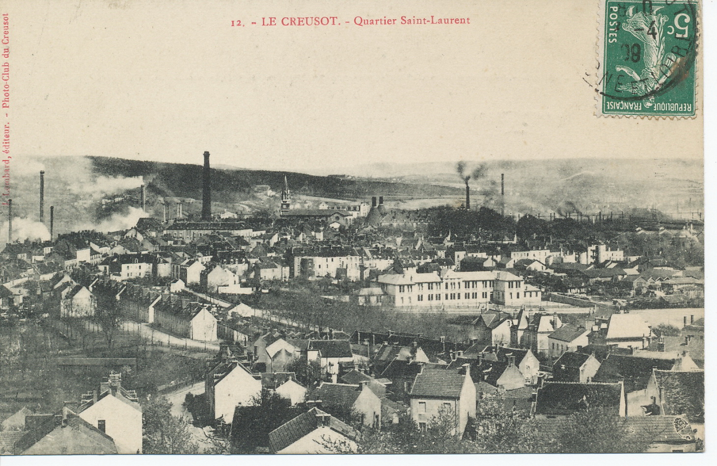 Le Creusot. Quartier Saint-Laurent.