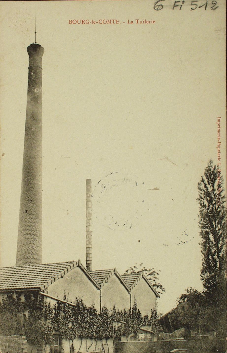Bourg-le-Comte. La tuilerie.