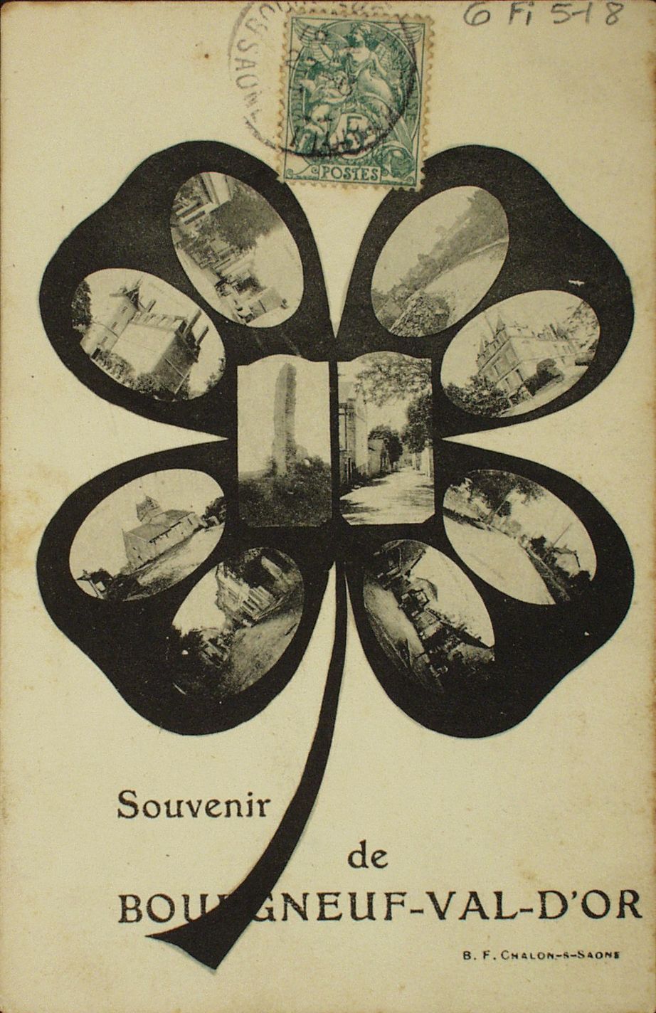 Souvenir de Bourgneuf-Val-d'Or.