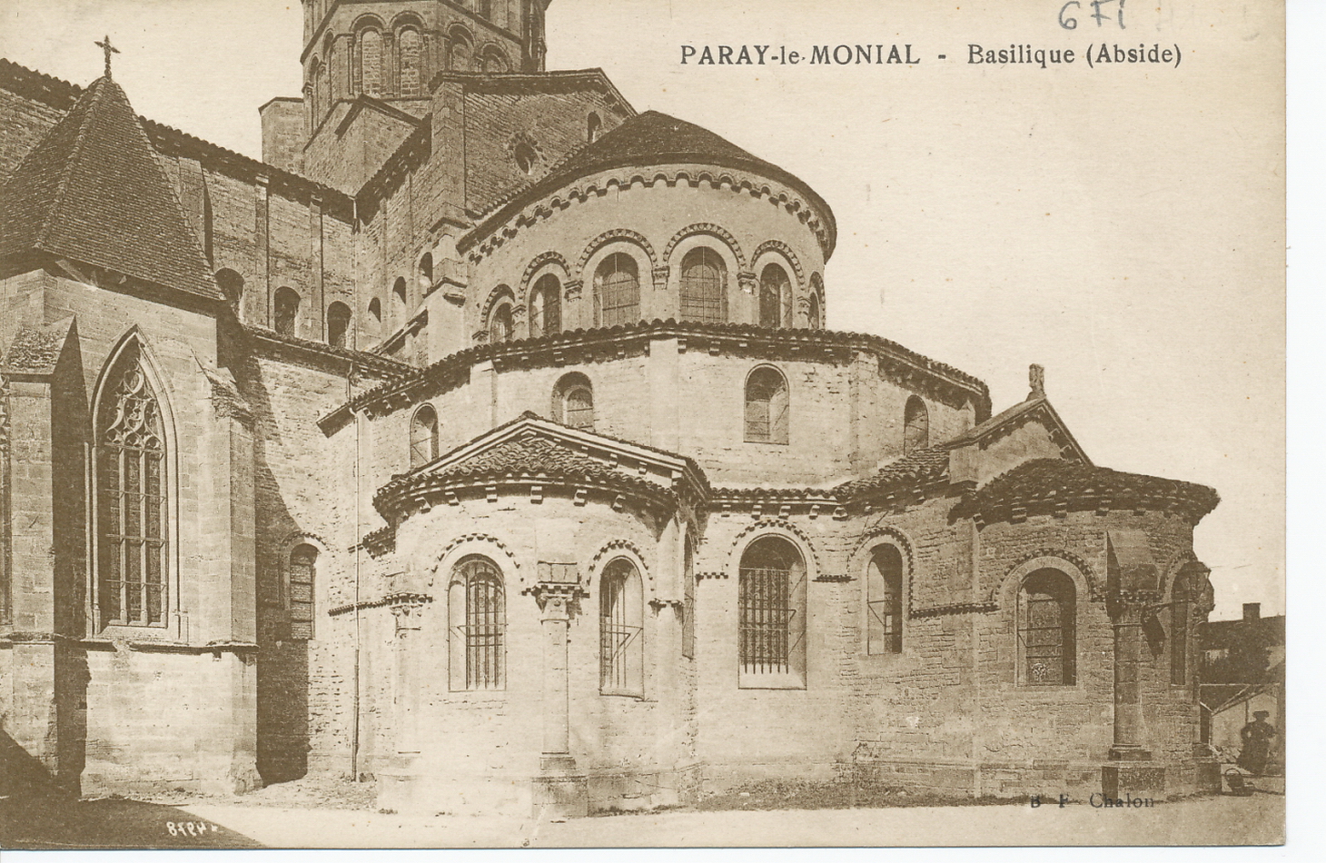 Paray-le-Monial. Basilique (abside)