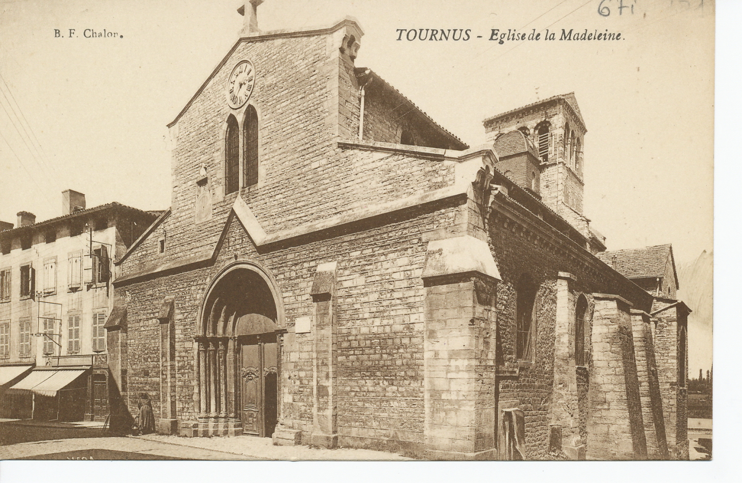 Tournus. Eglise de la Madeleine.