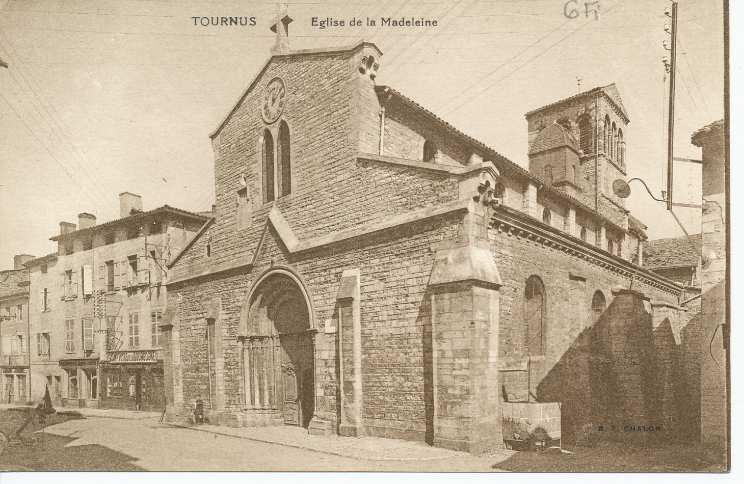 Tournus. Eglise de la Madeleine.