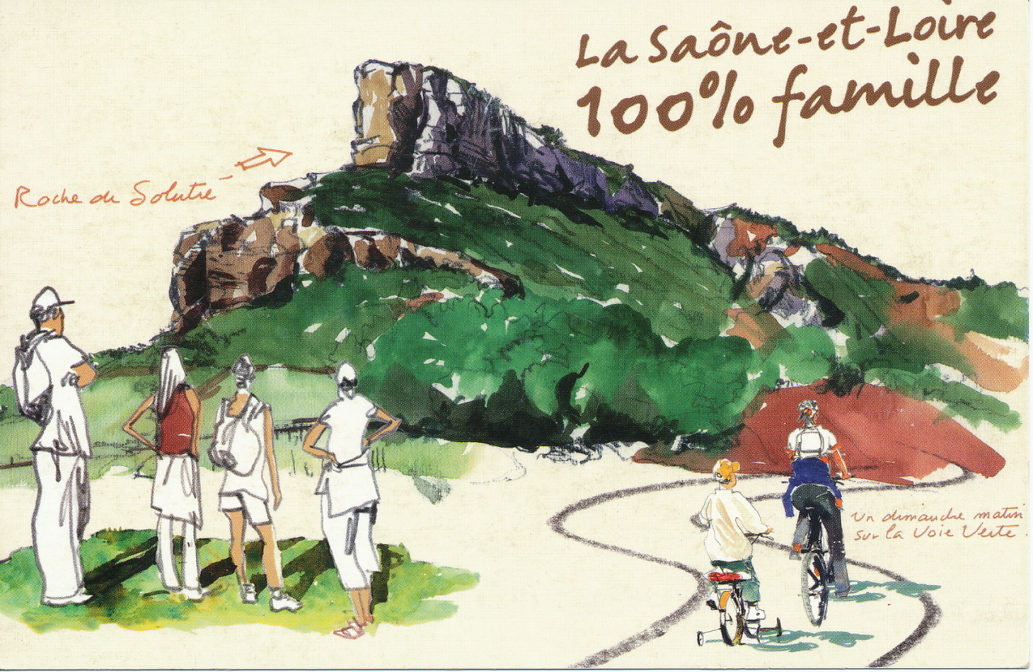 La Saône-et-Loire 100 % famille.