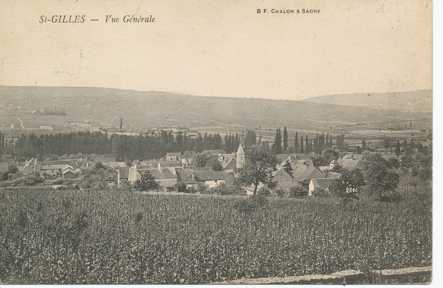 Saint-Gilles. Vue générale.