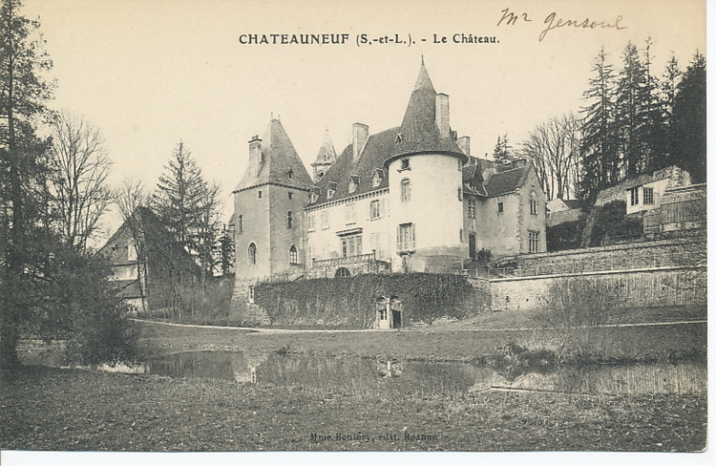 Chateauneuf. Le château.