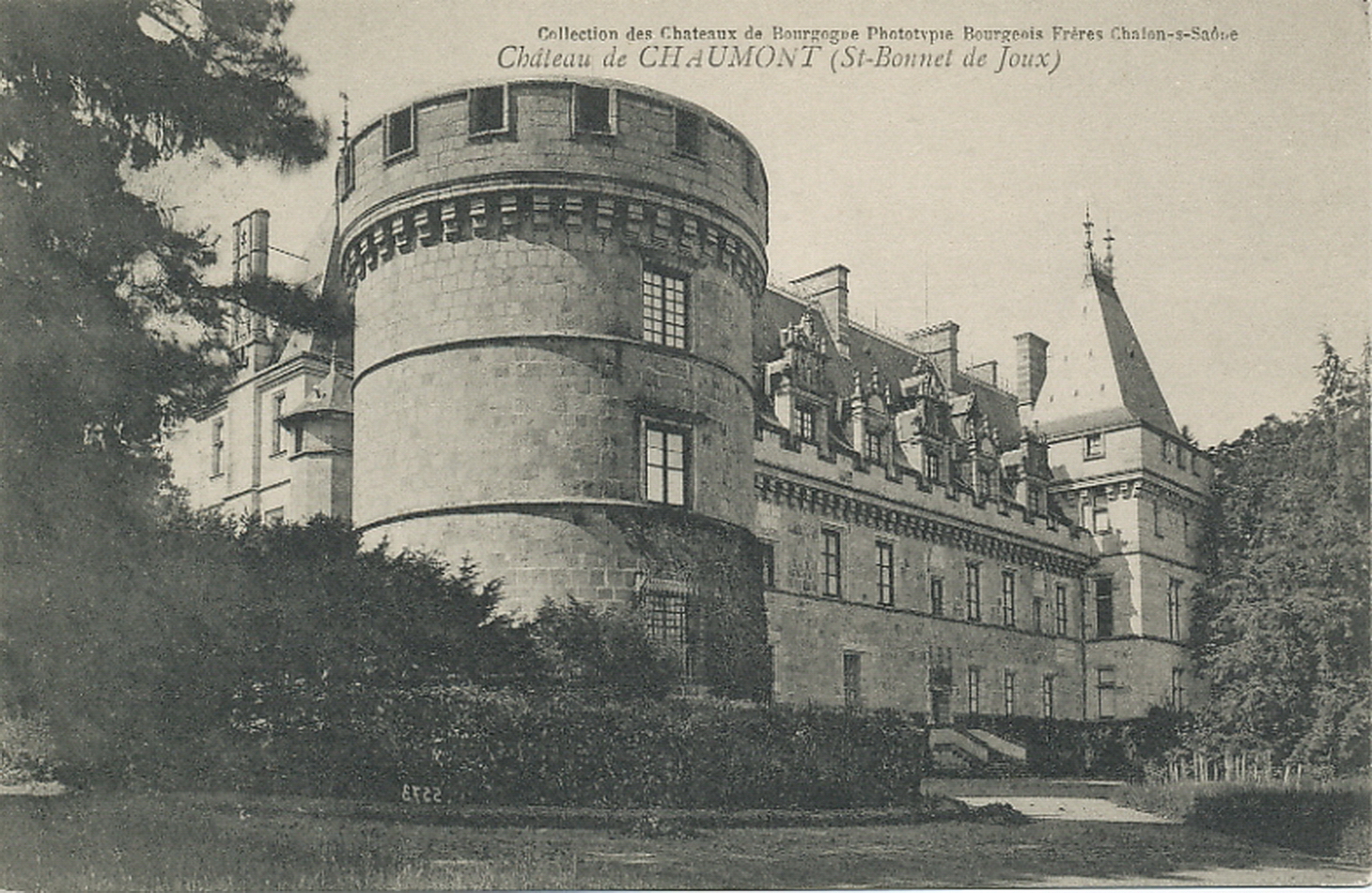 Château de Chaumont (Saint-Bonnet-de-Joux).