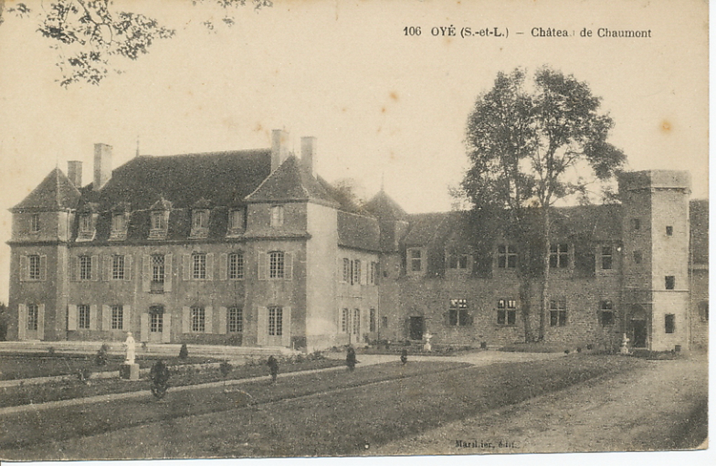 Oyé. Château de Chaumont.
