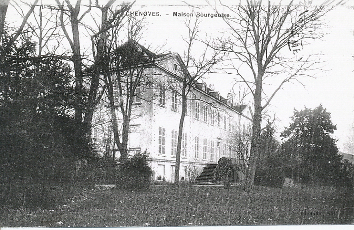 Maison bourgeoise. Chenôves.
