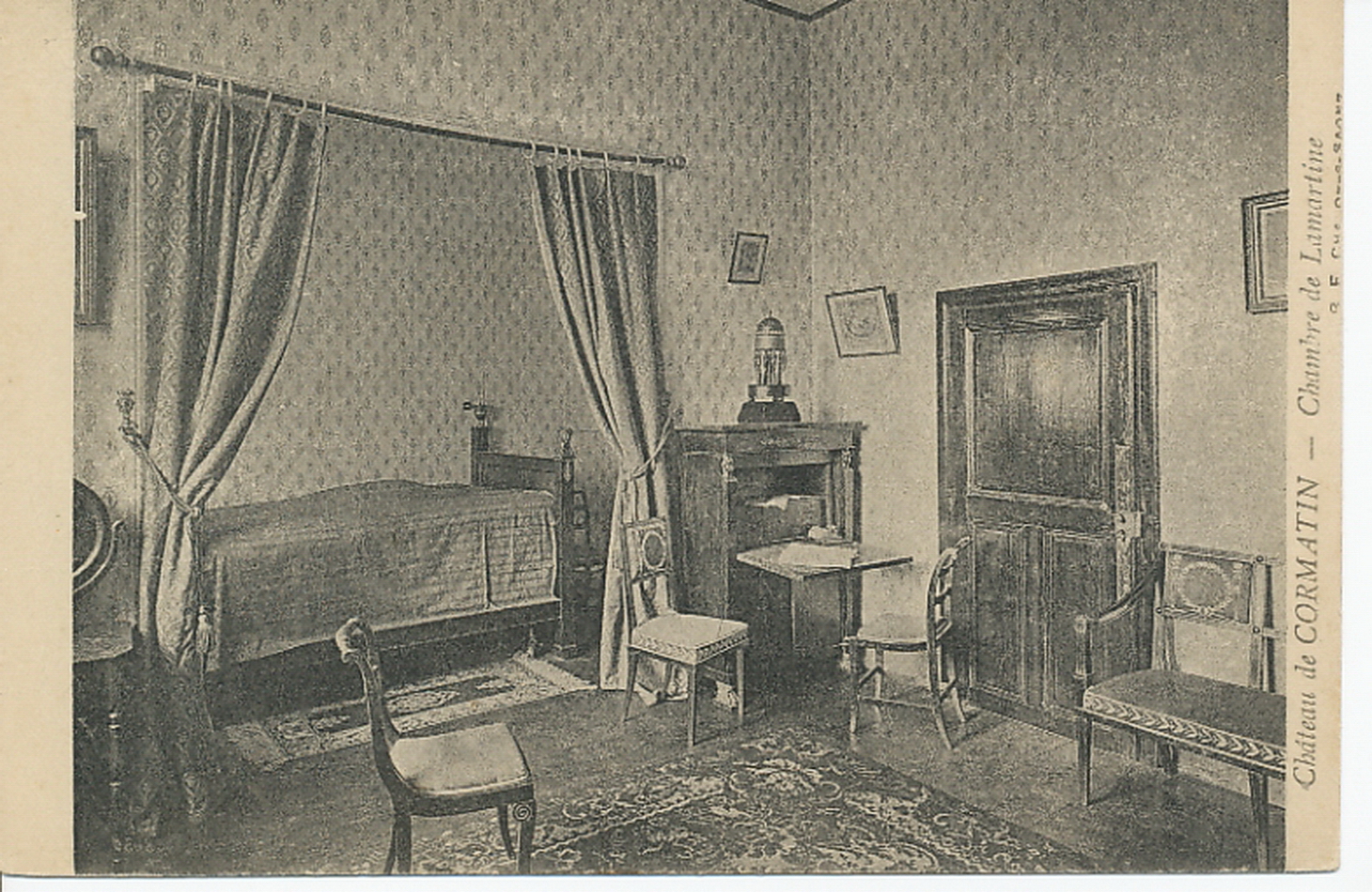 Château de Cormatin. Chambre de Lamartine.