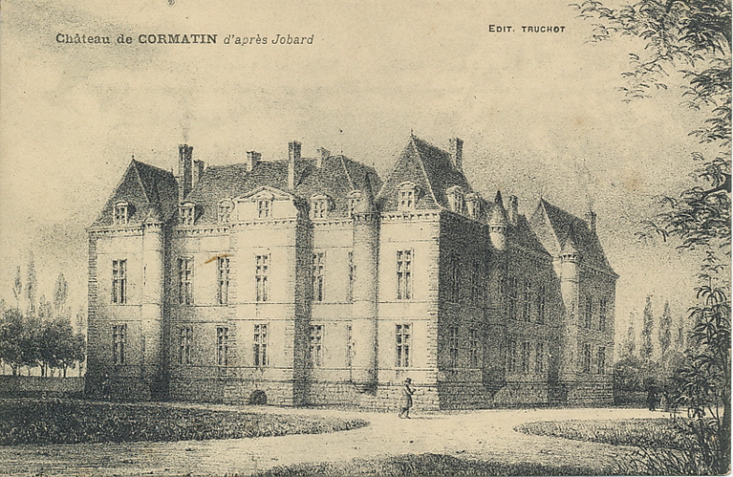 Château de Cormatin d'après Jobard.