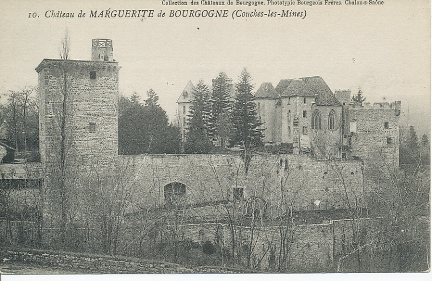 Château de Marguerite de Bourgogne (Couches-les-Mines).