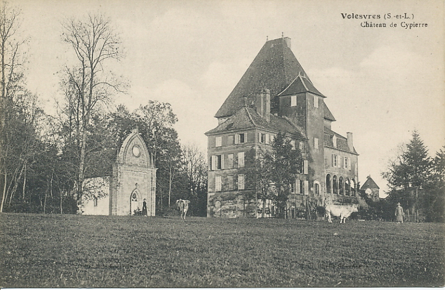 Volesvres. Château de Cypierre.