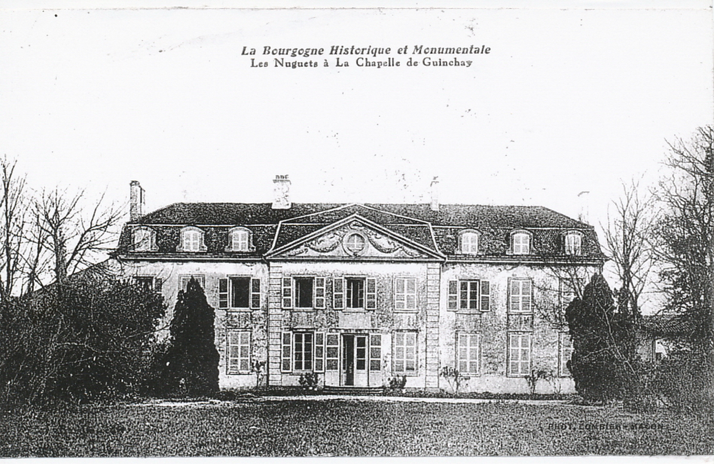 La Bourgogne historique et monumentale. Les Nuguets à la Chapelle-de-Guinchay.
