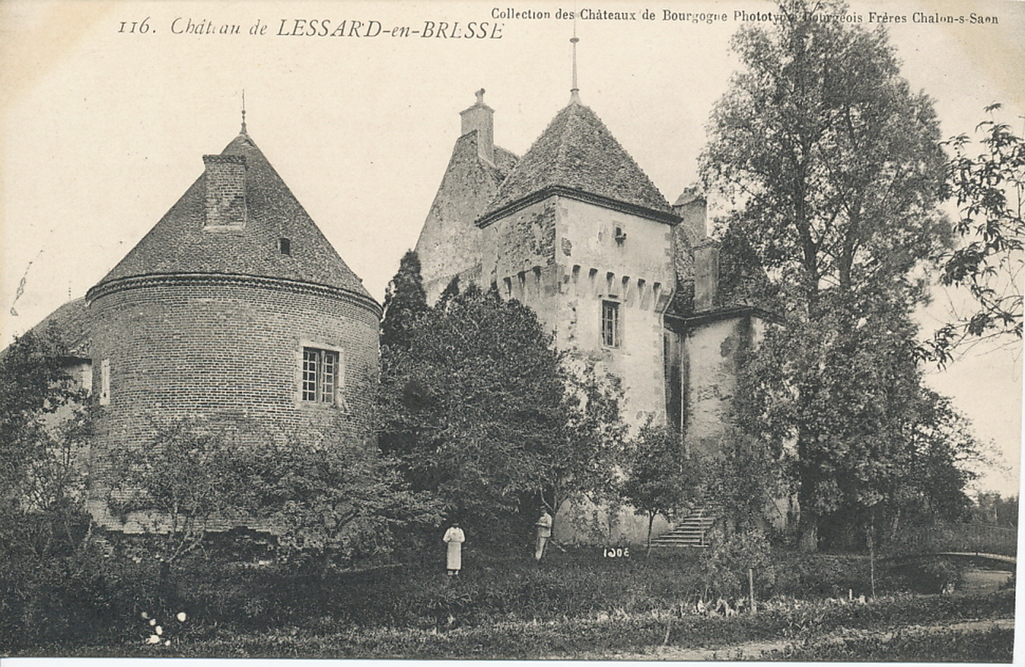 Château de Lessard-en-Bresse.