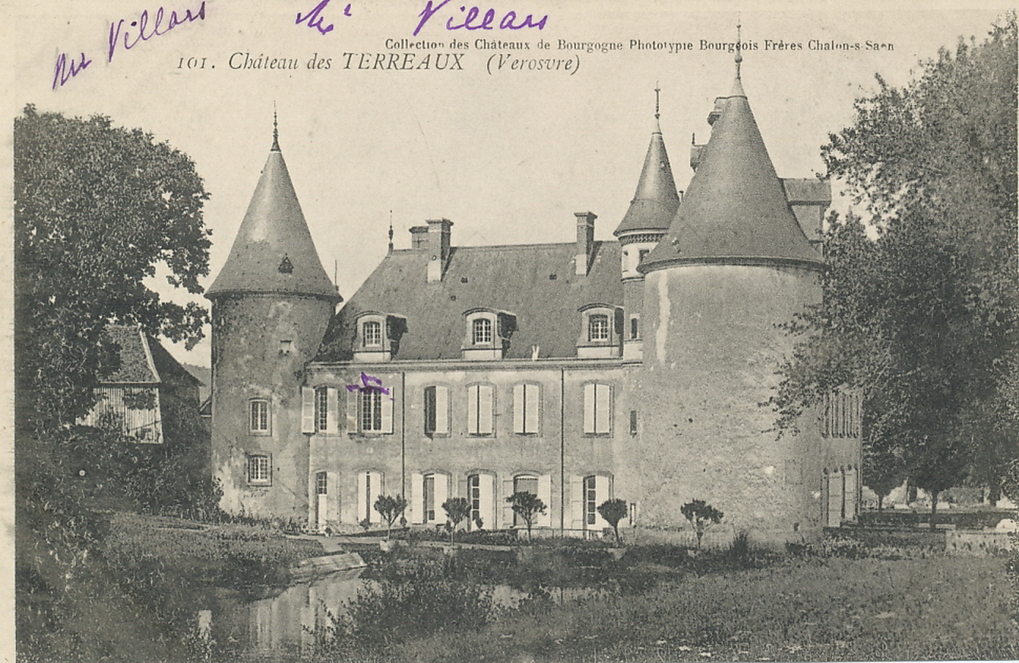 Château des Terreaux (Vérosvres).