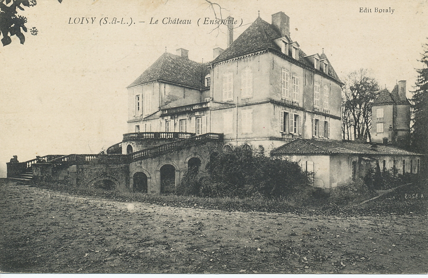 Loisy. Le château (ensemble).