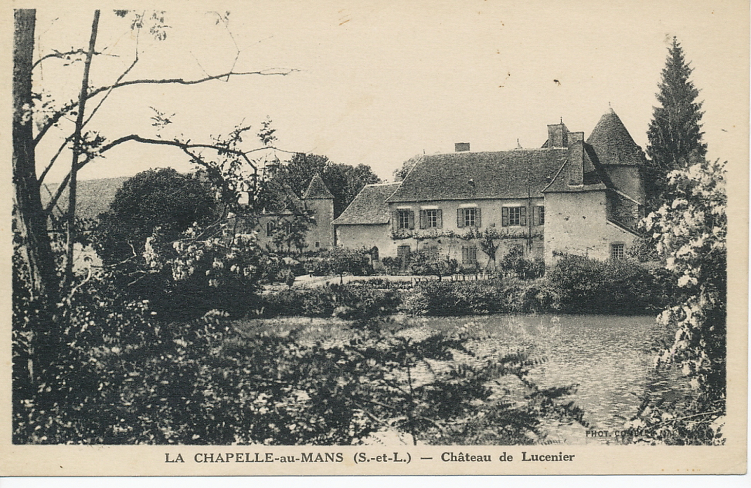 La Chapelle-au-Mans. Château de Lucenier.
