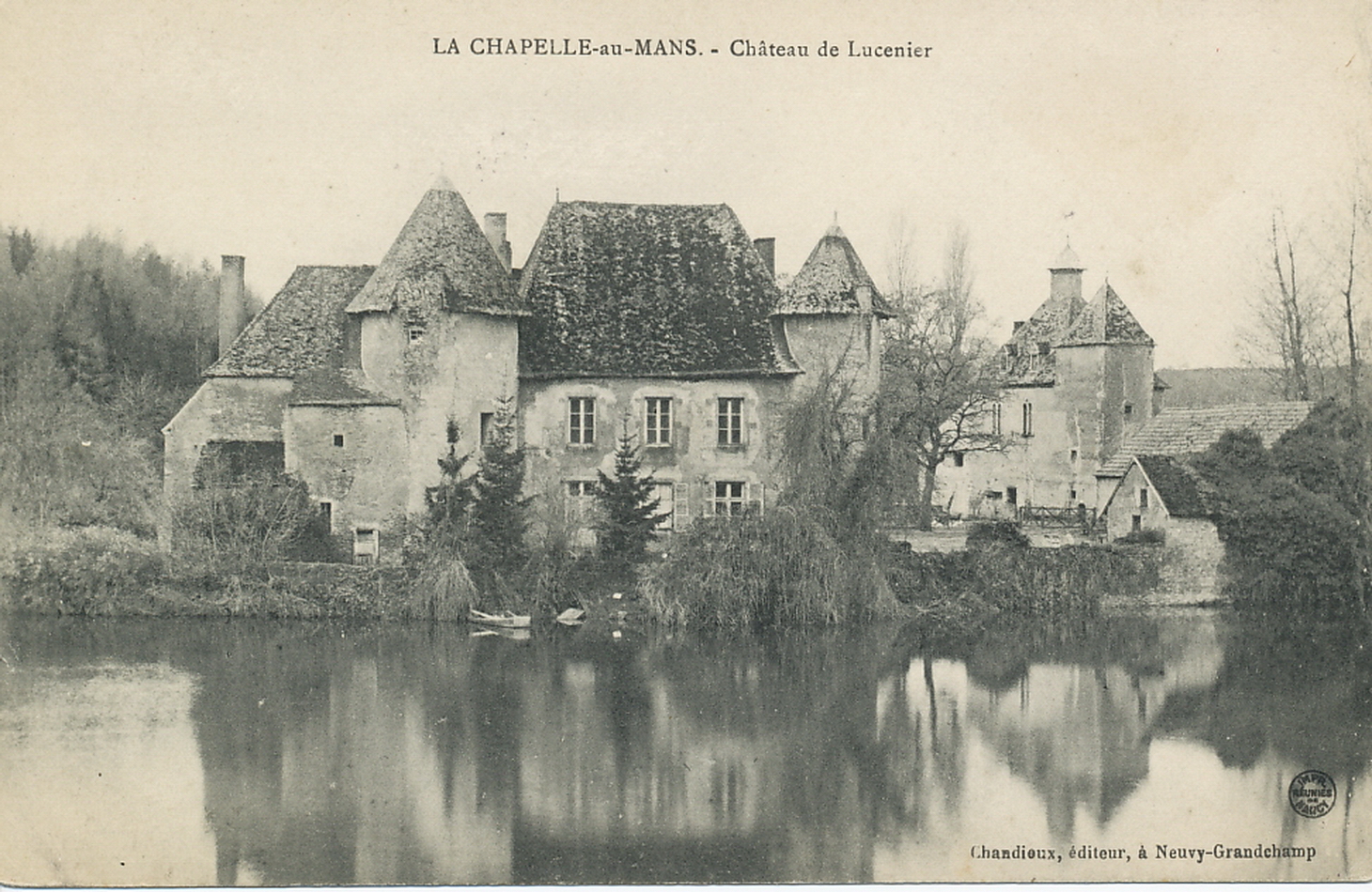 La Chapelle-au-Mans. Château de Lucenier.