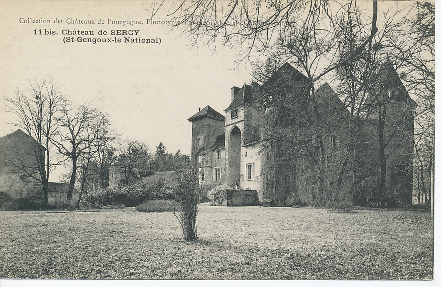 Château de Sercy (Saint-Gengoux-le-National).