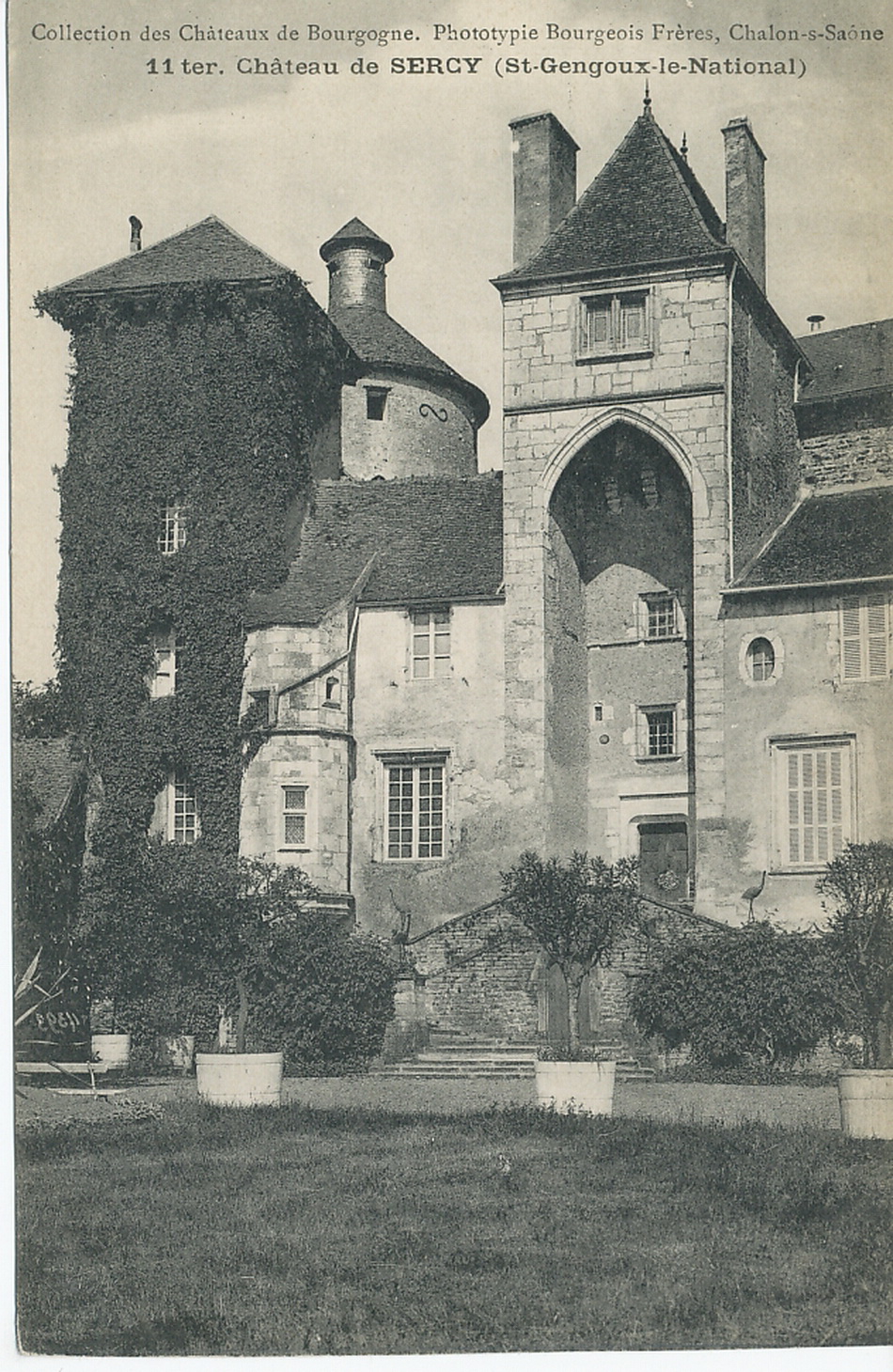 Château de Sercy (Saint-Gengoux-le-National).
