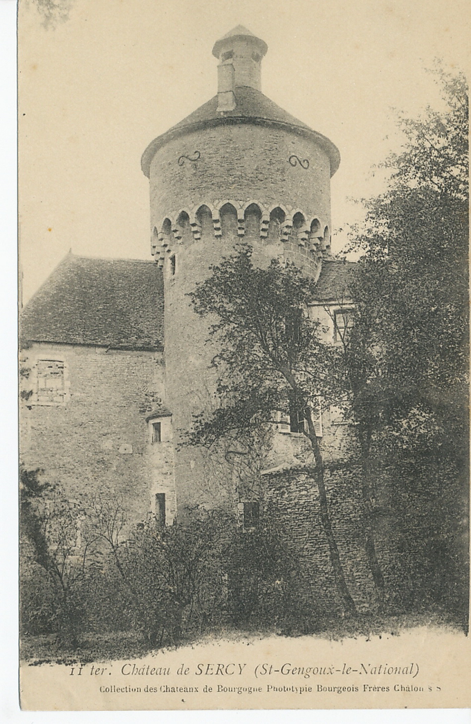 Château de Sercy (Saint-Gengoux-le-National).